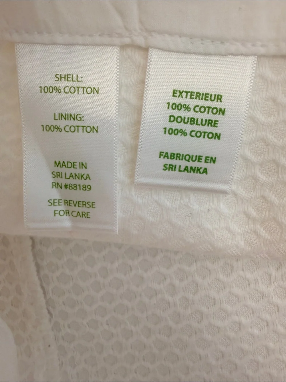 Lilly Pulitzer White Textured Cotton Skort Size 4 - Picture 3 of 9